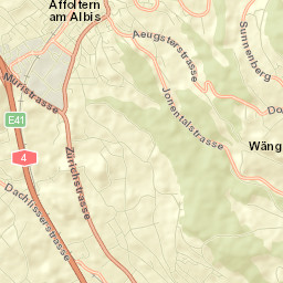 Affoltern am Albis Street Map