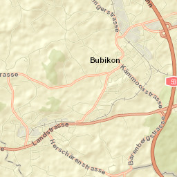 Bubikon Street Map