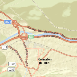 Kematen in Tirol Street Map