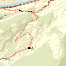 Tulfes Street Map