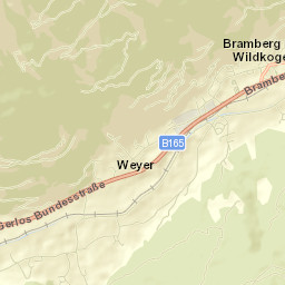 Bramberg am Wildkogel Street Map