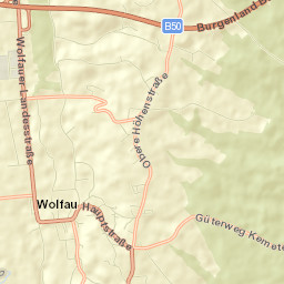 Wolfau Street Map
