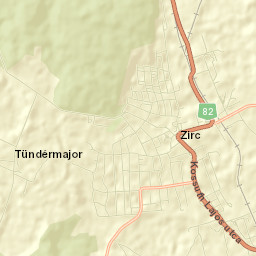 Zirc Street Map