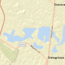 Dunavarsány Street Map