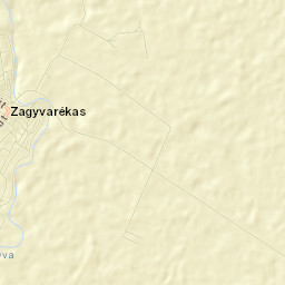 Zagyvarékas Street Map