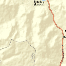 Oraş Nãsãud Street Map