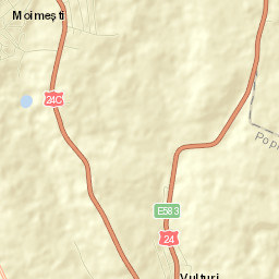 Comuna Popricani Street Map