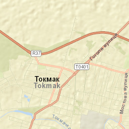 Tokmak Street Map