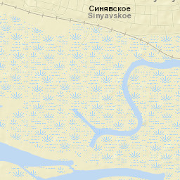 Sinyavskoye Street Map