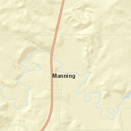 Manning Street Map