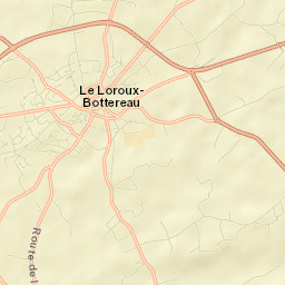 Le Loroux-Bottereau Street Map