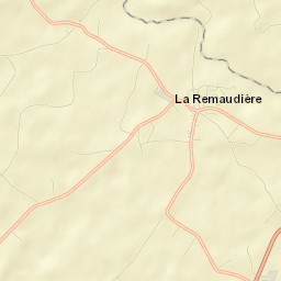 La Remaudière Street Map