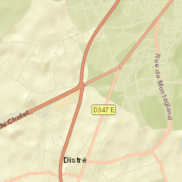 Distré Street Map