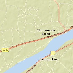 Chouzé-sur-Loire Street Map