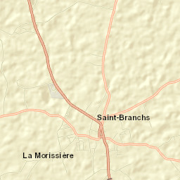 Saint-Branchs Street Map