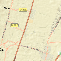 Gevrey-Chambertin Street Map