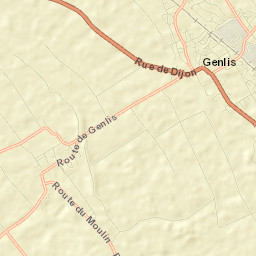 Genlis Street Map
