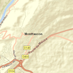 Montfaucon Street Map
