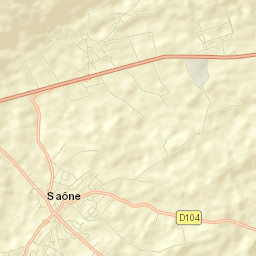 Saône Street Map