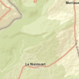 Le Noirmont Street Map