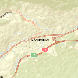 Reconvilier Street Map