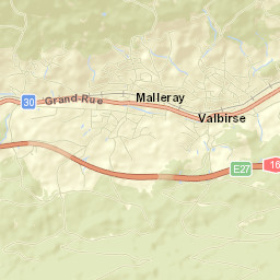 Bévilard Street Map