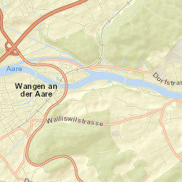 Wangen an der Aare Street Map