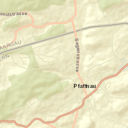 Pfaffnau Street Map