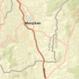 Menziken Street Map