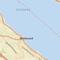 Wädenswil / Boller-Giessen Street Map