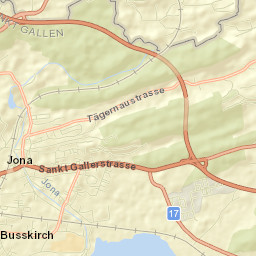 Jona Street Map