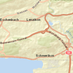 Schmerikon Street Map