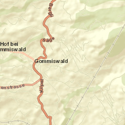 Gommiswald Street Map