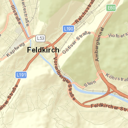 Feldkirch Street Map