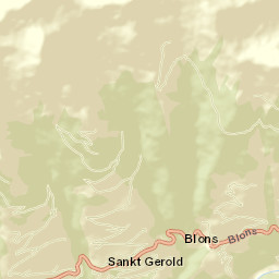 Blons Street Map