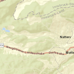 Natters Street Map