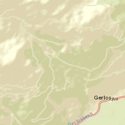 Gerlos Street Map