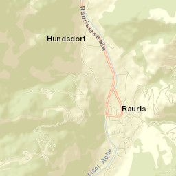 Rauris Street Map