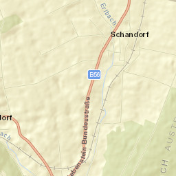 Schandorf Street Map