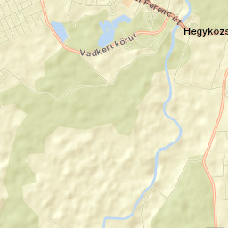 Sárvári Járás Street Map