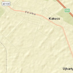 Kakucs Street Map