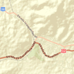 Oraş Şimleu Silvaniei Street Map