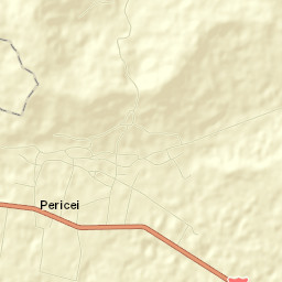 Comuna Pericei Street Map