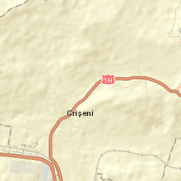 Crişeni Street Map