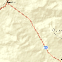 Comuna Surduc Street Map