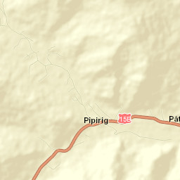 Comuna Pipirig Street Map