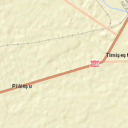 Comuna Timişeşti Street Map