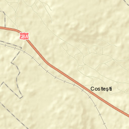 Comuna Costeşti Street Map