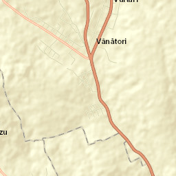 Vânători Street Map