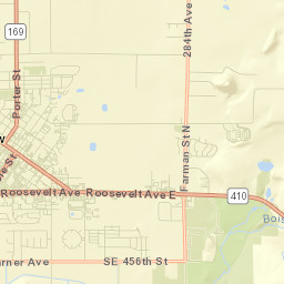 1301-1399 Highway 164, Enumclaw, WA Street Map